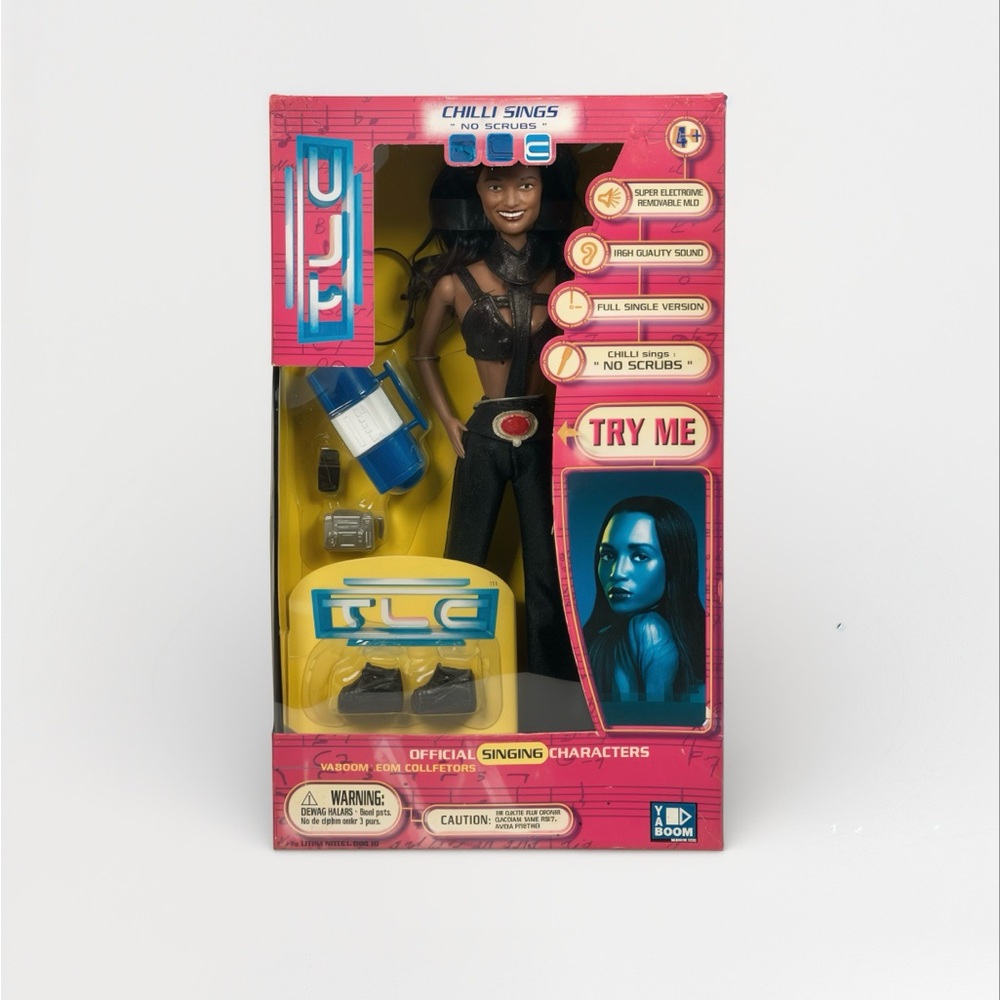 EXTREMELY RARE TLC Chilli Singing Doll No Scrubs Working NRFB Restored